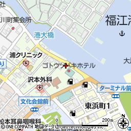 ニッポンレンタカー五島福江営業所周辺の地図