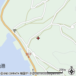 長崎県雲仙市小浜町飛子3511周辺の地図