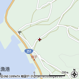 長崎県雲仙市小浜町飛子3387周辺の地図