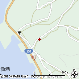 長崎県雲仙市小浜町飛子3387周辺の地図