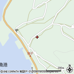長崎県雲仙市小浜町飛子3388周辺の地図