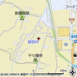 熊本県熊本市南区城南町東阿高1534周辺の地図