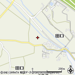 熊本県上益城郡甲佐町田口1988周辺の地図