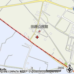 熊本県上益城郡甲佐町田口4318周辺の地図