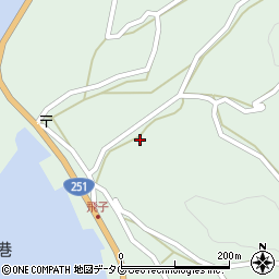 長崎県雲仙市小浜町飛子3392周辺の地図