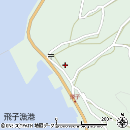 長崎県雲仙市小浜町飛子3491周辺の地図