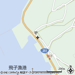 長崎県雲仙市小浜町飛子3512-8周辺の地図