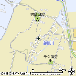熊本県熊本市南区城南町東阿高1610-18周辺の地図