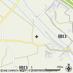 熊本県上益城郡甲佐町田口1986周辺の地図