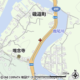 長崎県長崎市磯道町660周辺の地図