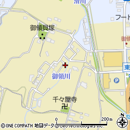 熊本県熊本市南区城南町東阿高1657-7周辺の地図
