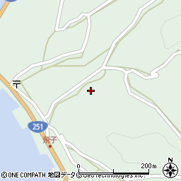 長崎県雲仙市小浜町飛子3352周辺の地図