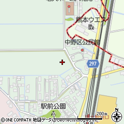 熊本県宇土市三拾町周辺の地図