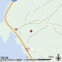 長崎県雲仙市小浜町飛子3402周辺の地図