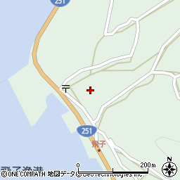 長崎県雲仙市小浜町飛子3486周辺の地図