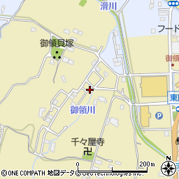 熊本県熊本市南区城南町東阿高1657-6周辺の地図