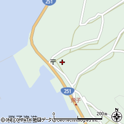長崎県雲仙市小浜町飛子3501周辺の地図