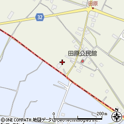 熊本県上益城郡甲佐町田口4329周辺の地図