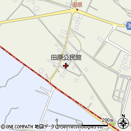 田原公民館周辺の地図