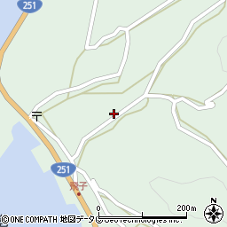 長崎県雲仙市小浜町飛子1876周辺の地図
