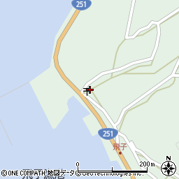 長崎県雲仙市小浜町飛子3512-2周辺の地図