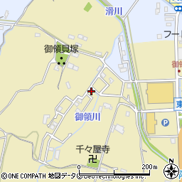 熊本県熊本市南区城南町東阿高1657-5周辺の地図