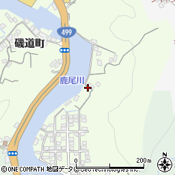 長崎県長崎市磯道町525周辺の地図