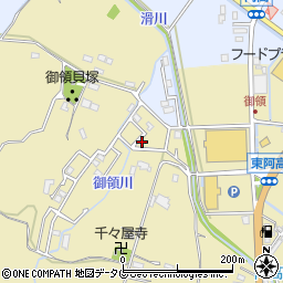 熊本県熊本市南区城南町東阿高1492-15周辺の地図