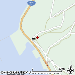 長崎県雲仙市小浜町飛子3509周辺の地図