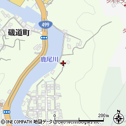 長崎県長崎市磯道町521周辺の地図