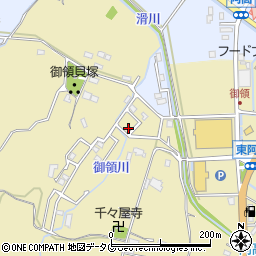 熊本県熊本市南区城南町東阿高1492-20周辺の地図