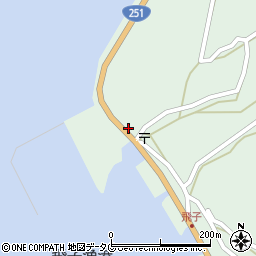 長崎県雲仙市小浜町飛子3517周辺の地図