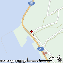 長崎県雲仙市小浜町飛子3514周辺の地図