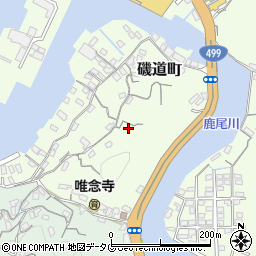 長崎県長崎市磯道町674周辺の地図