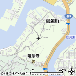 長崎県長崎市磯道町882周辺の地図