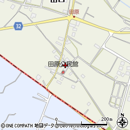 熊本県上益城郡甲佐町田口4322周辺の地図