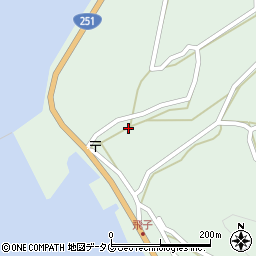長崎県雲仙市小浜町飛子3412周辺の地図