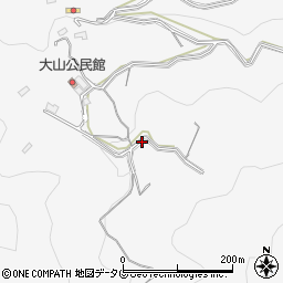 長崎県長崎市大山町457周辺の地図