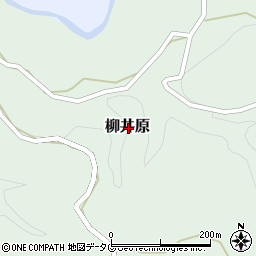 熊本県上益城郡山都町柳井原周辺の地図