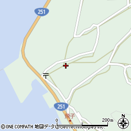 長崎県雲仙市小浜町飛子3417周辺の地図