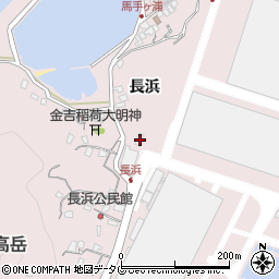 長崎県長崎市香焼町長浜20周辺の地図