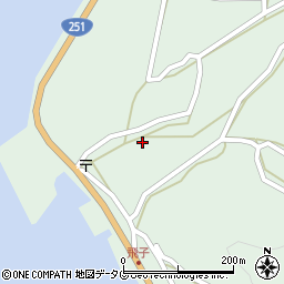 長崎県雲仙市小浜町飛子3418周辺の地図