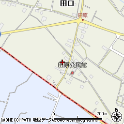 熊本県上益城郡甲佐町田口4324-2周辺の地図