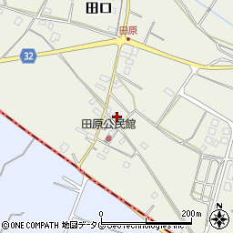 熊本県上益城郡甲佐町田口3942-3周辺の地図