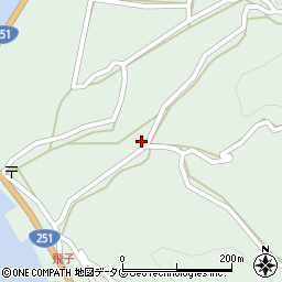 長崎県雲仙市小浜町飛子周辺の地図