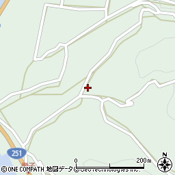 長崎県雲仙市小浜町飛子1855周辺の地図