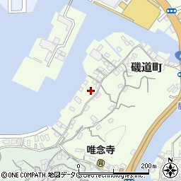 長崎県長崎市磯道町849周辺の地図