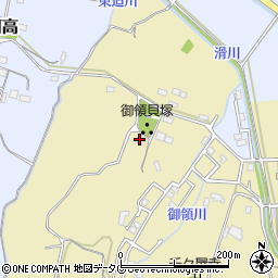 熊本県熊本市南区城南町東阿高1606-2周辺の地図