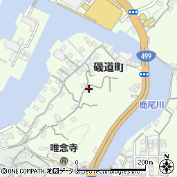 長崎県長崎市磯道町697周辺の地図