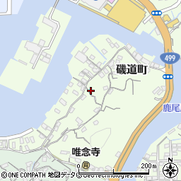 長崎県長崎市磯道町868周辺の地図